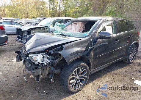 2016 Mitsubishi Outlander Sport 2.0 Es из США, поврежденный, VIN JA4AP3AU9GZ025286